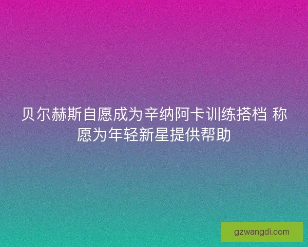 贝尔赫斯自愿成为辛纳阿卡训练搭档 称愿为年轻新星提供帮助